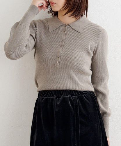 【4色可選】B基礎羅紋針織POLO衫