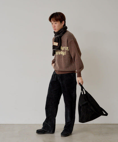 【SUPERMARKET】抓絨圍巾“ミネアポリス”