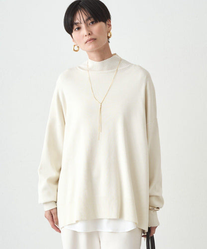 全針高領針織衫