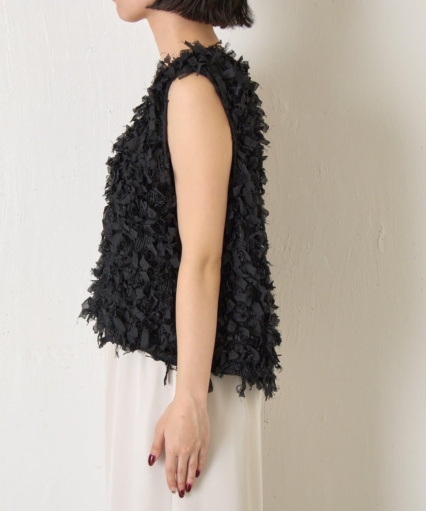 蝴蝶結流蘇馬甲