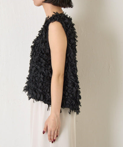 蝴蝶結流蘇馬甲