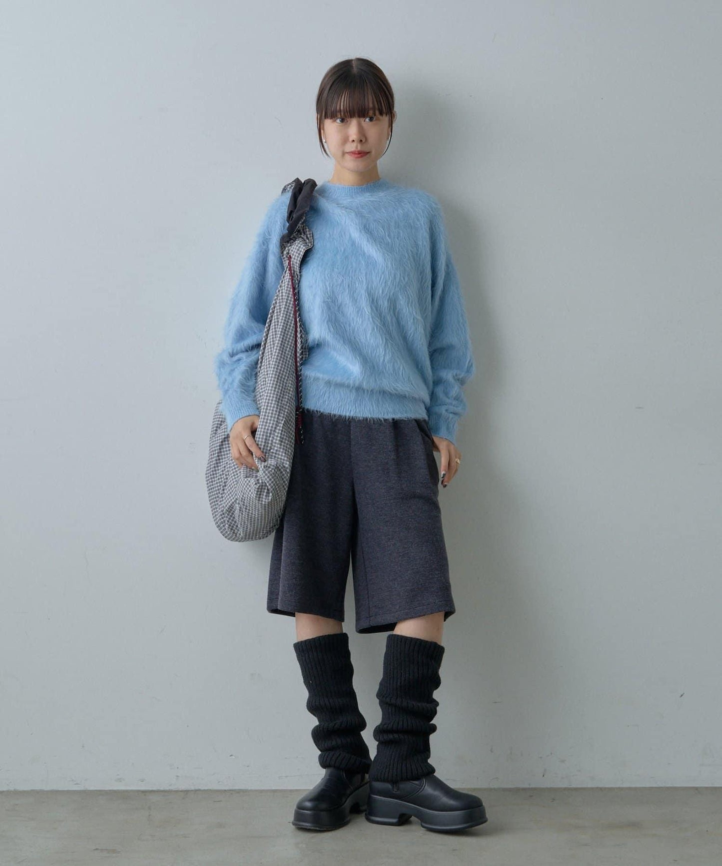 【WHIMSIC/2尺碼可選】安哥拉羊毛混紡長毛針織套頭衫