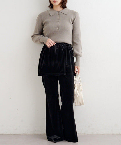 【4色可選】B基礎羅紋針織POLO衫