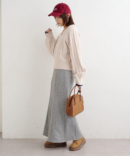 B 針織風格衛衣裙