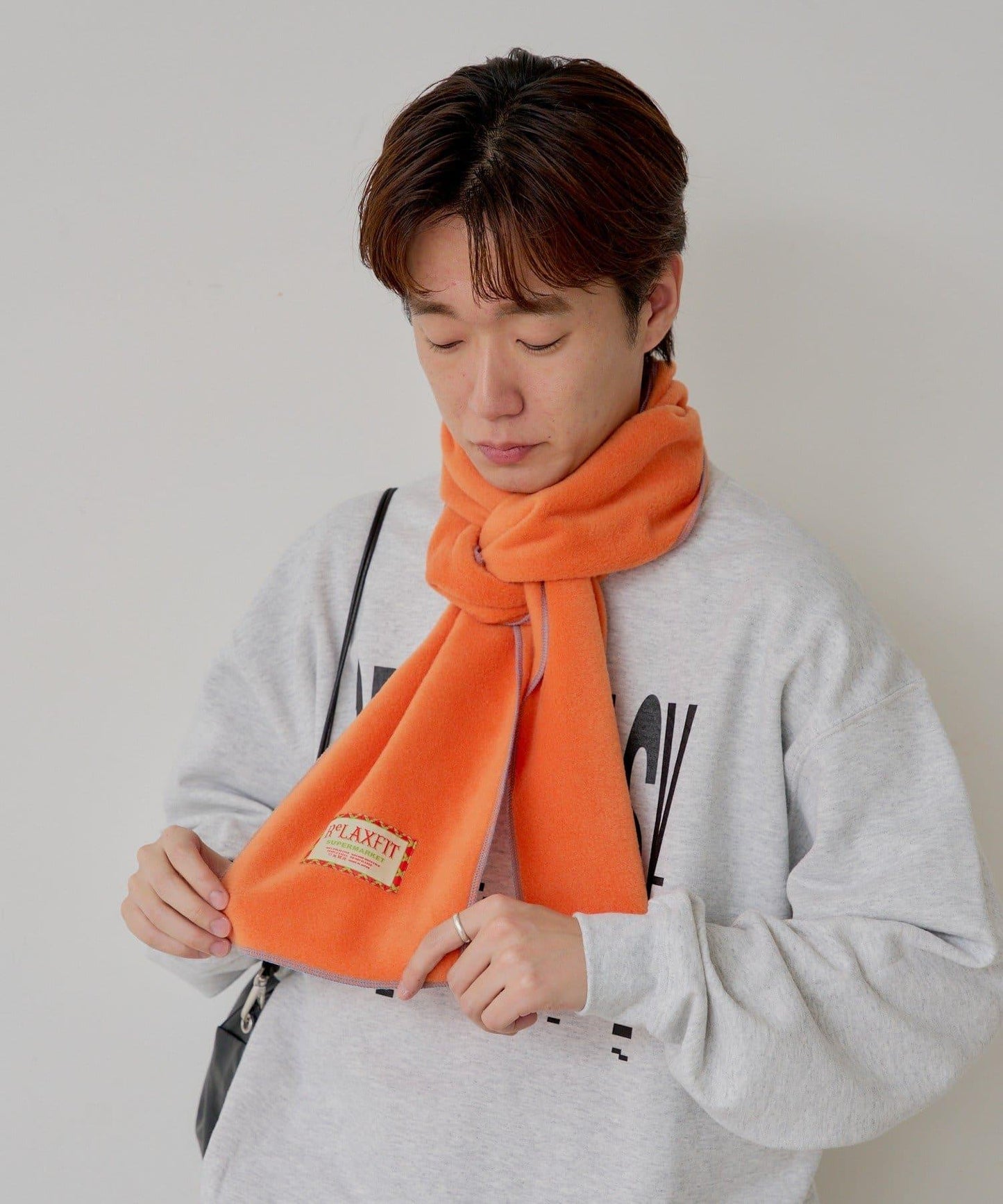 【SUPERMARKET】抓絨圍巾“ミネアポリス”