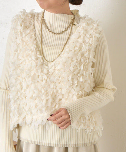 蝴蝶結流蘇馬甲