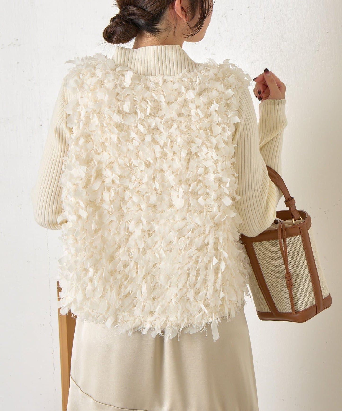 蝴蝶結流蘇馬甲