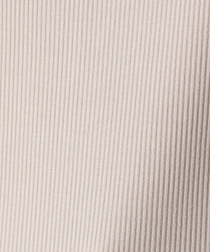 帶網紗拼接羅紋背心