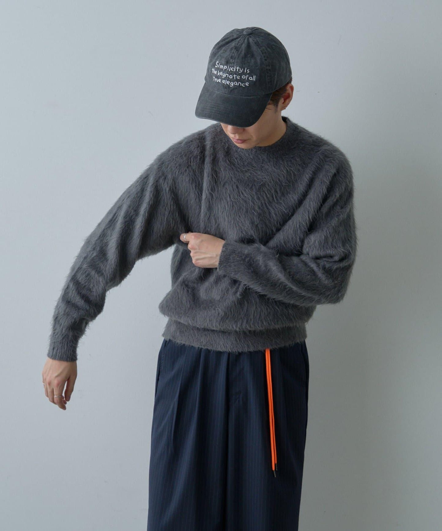 【WHIMSIC/2尺碼可選】安哥拉羊毛混紡長毛針織套頭衫