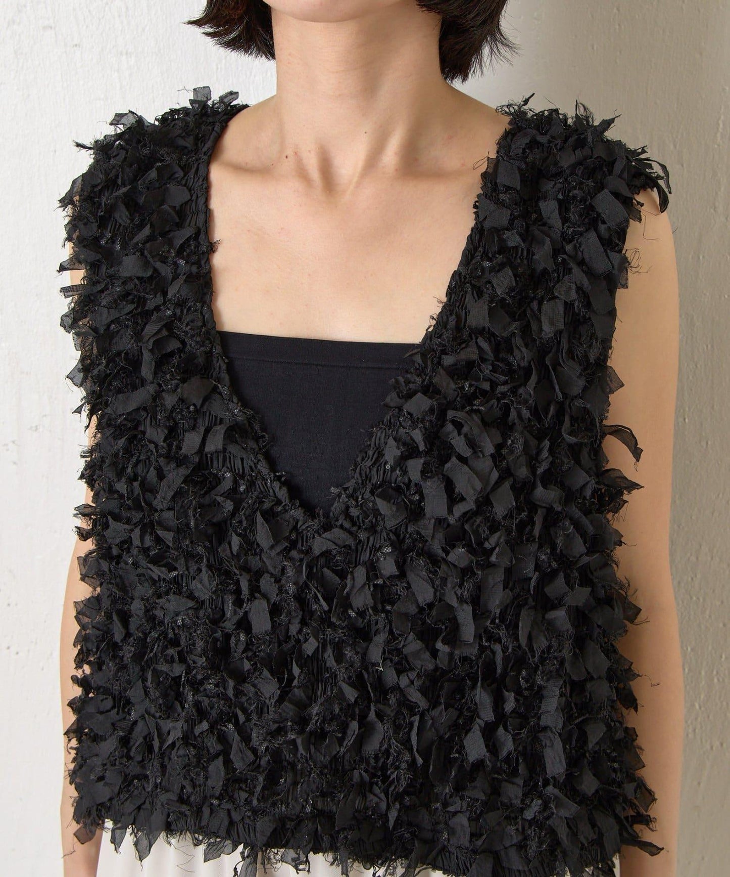 蝴蝶結流蘇馬甲