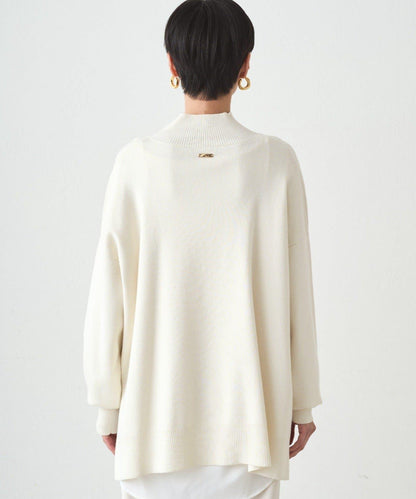 全針高領針織衫