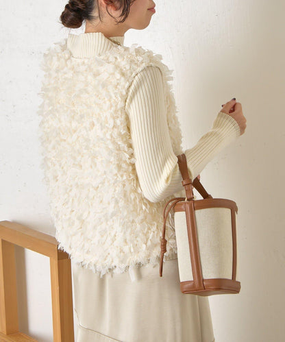 蝴蝶結流蘇馬甲