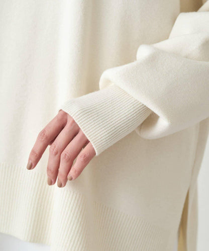 全針高領針織衫