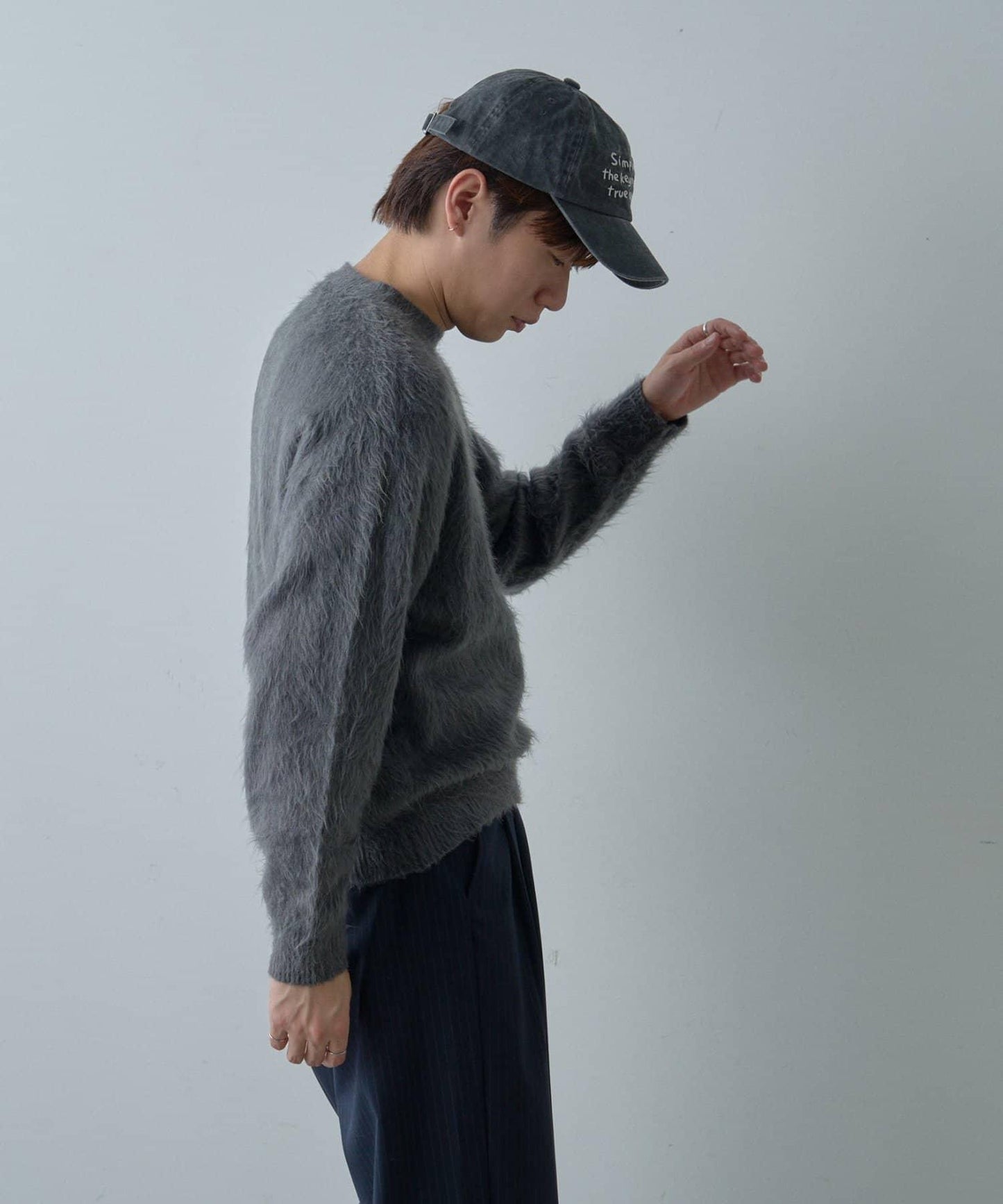 【WHIMSIC/2尺碼可選】安哥拉羊毛混紡長毛針織套頭衫