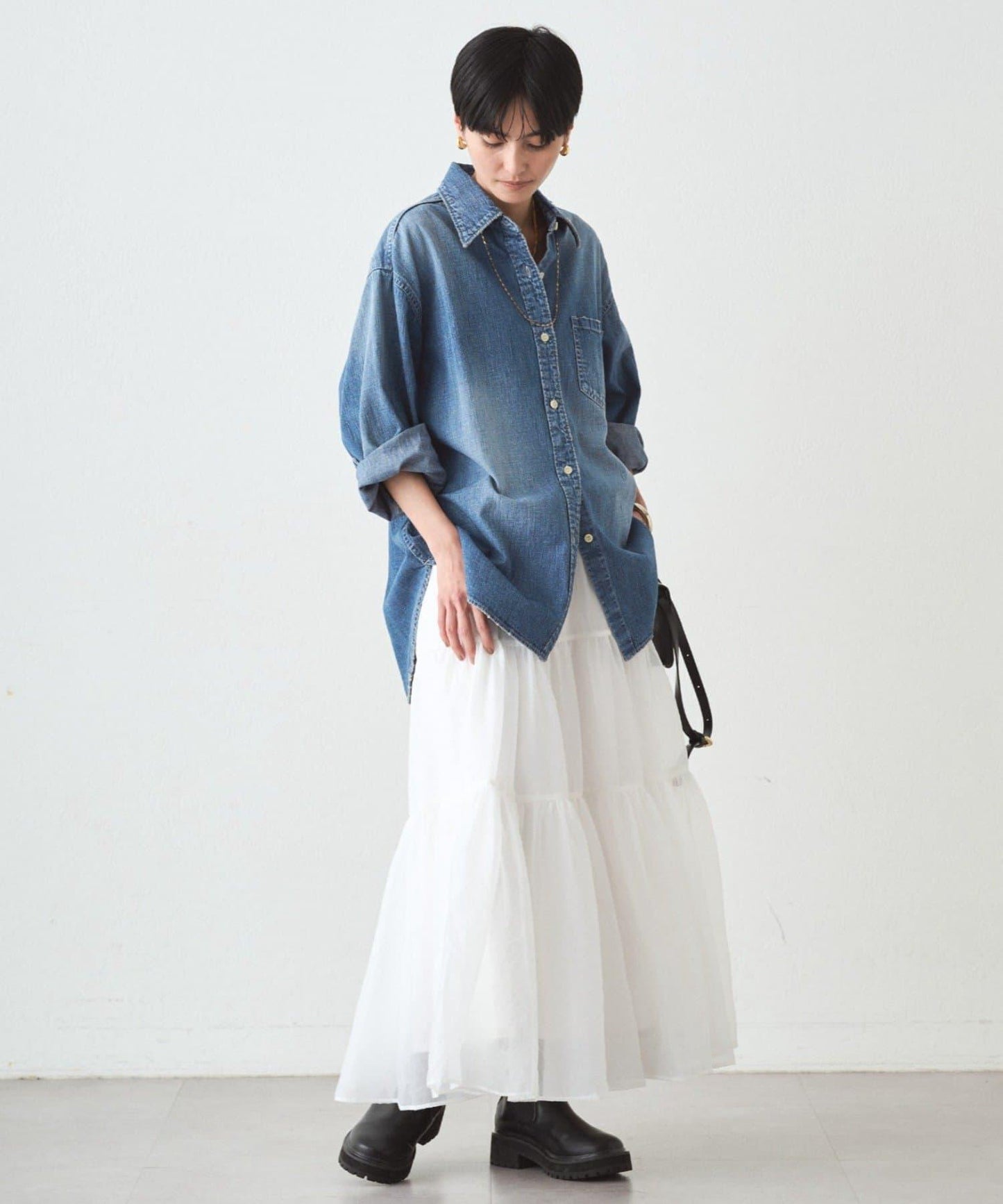 【JAPAN MADE】基礎款牛仔襯衫