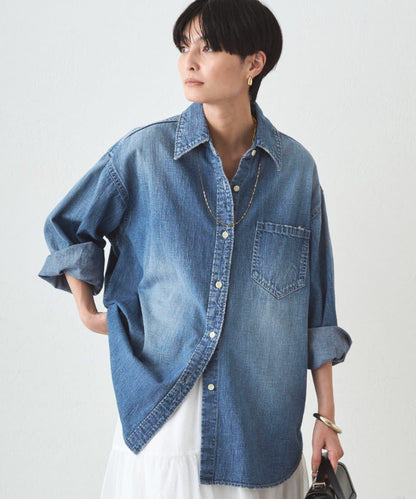 【JAPAN MADE】基礎款牛仔襯衫