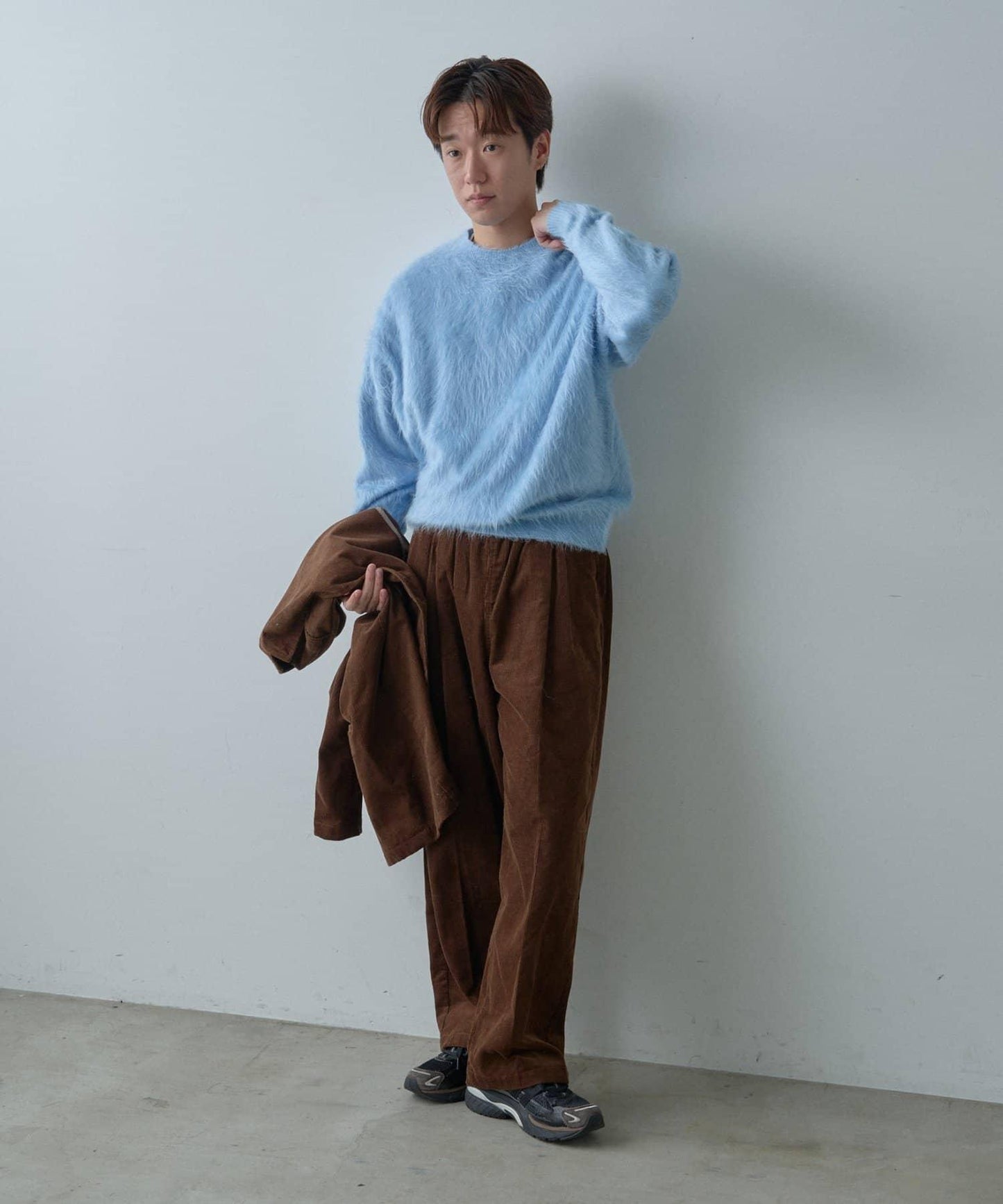 【WHIMSIC/2尺碼可選】安哥拉羊毛混紡長毛針織套頭衫