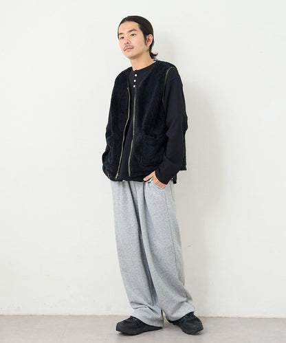 【男女同款】BM 羊羔絨可雙面穿馬甲