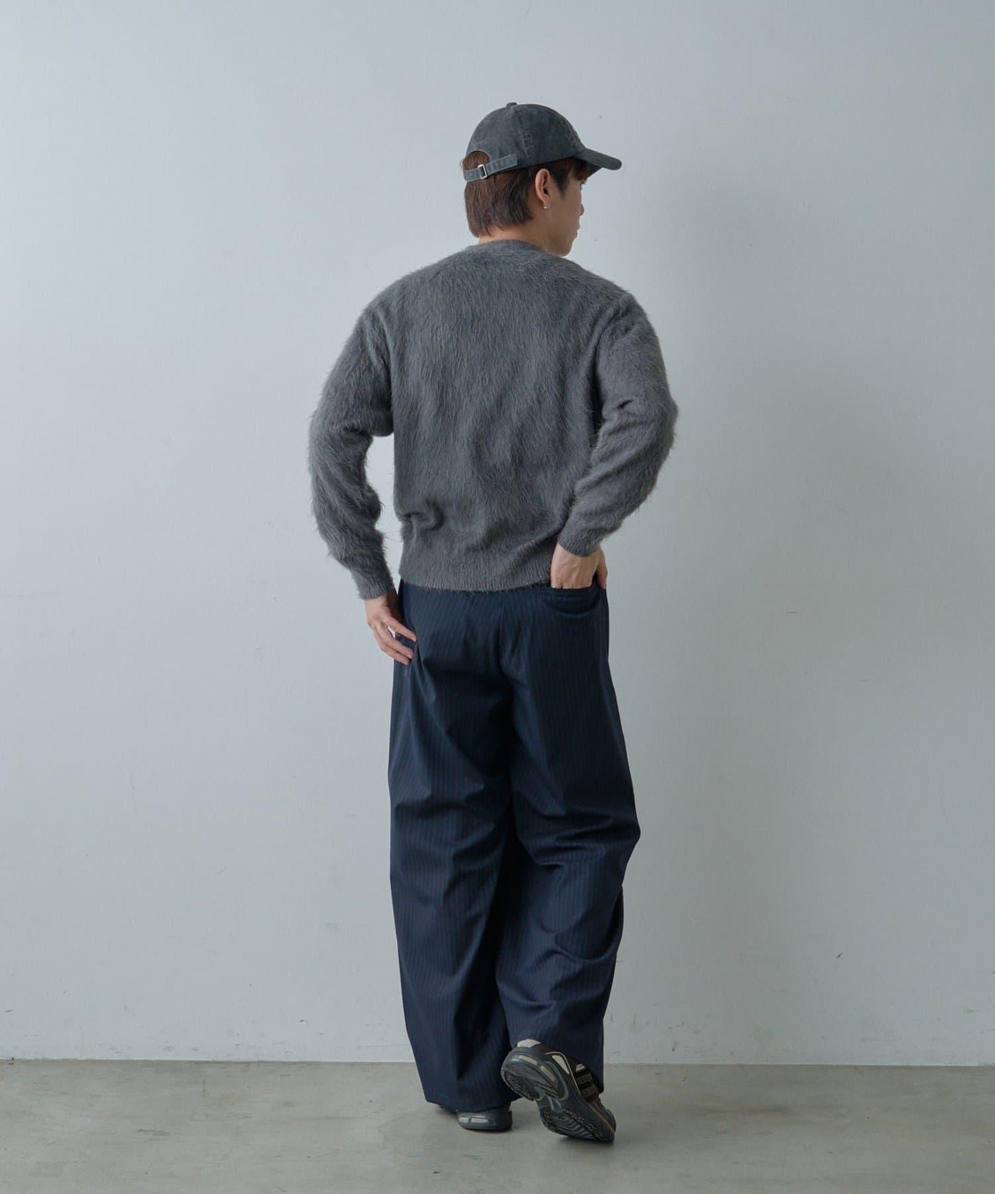 【WHIMSIC/2尺碼可選】安哥拉羊毛混紡長毛針織套頭衫