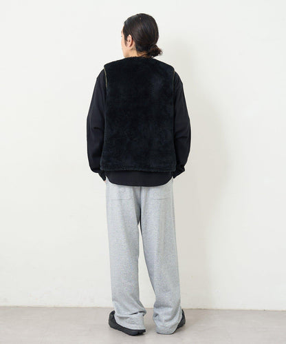 【男女同款】BM 羊羔絨可雙面穿馬甲