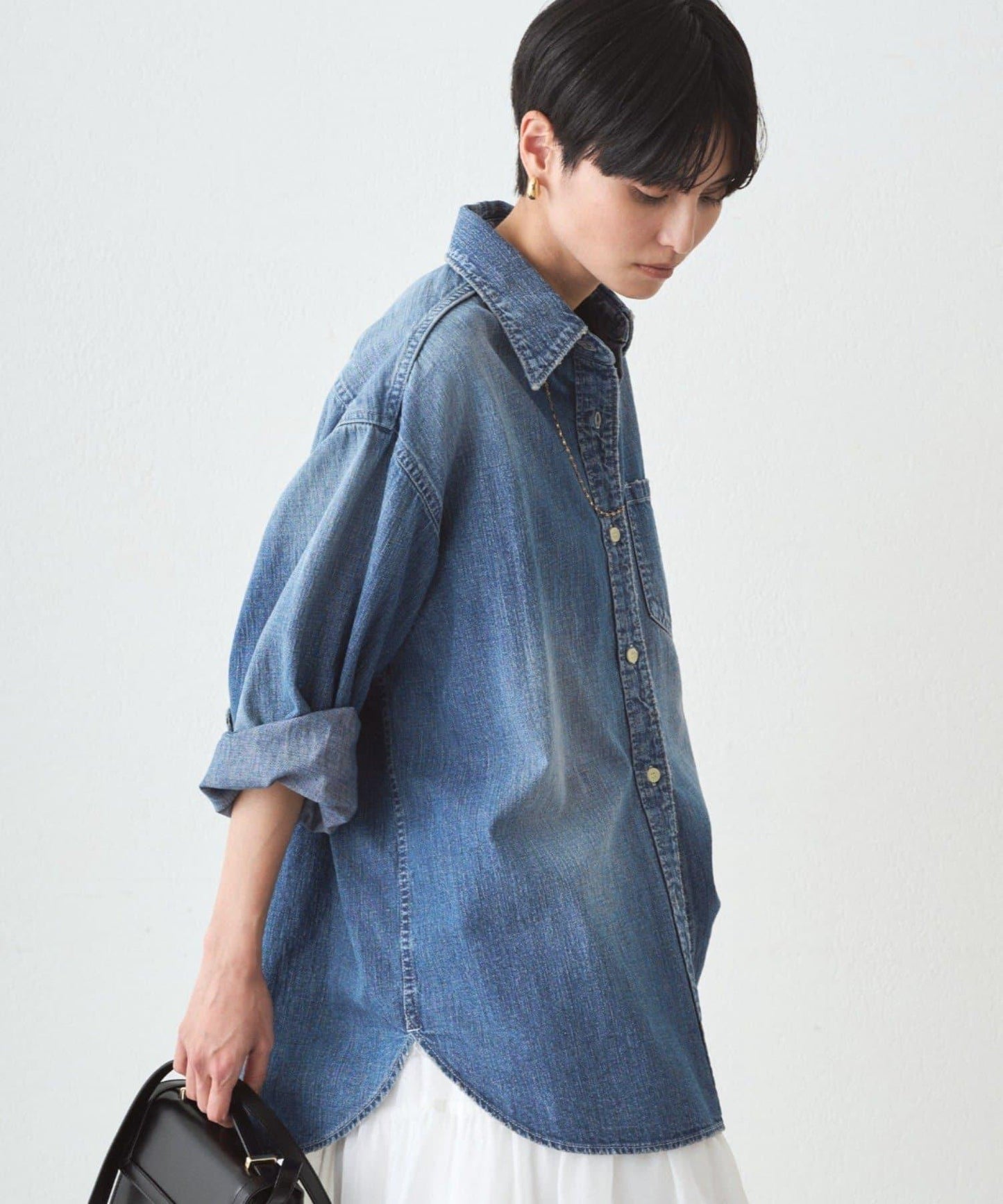 【JAPAN MADE】基礎款牛仔襯衫