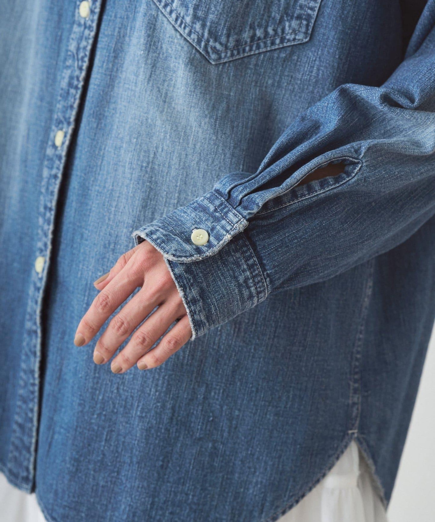 【JAPAN MADE】基礎款牛仔襯衫