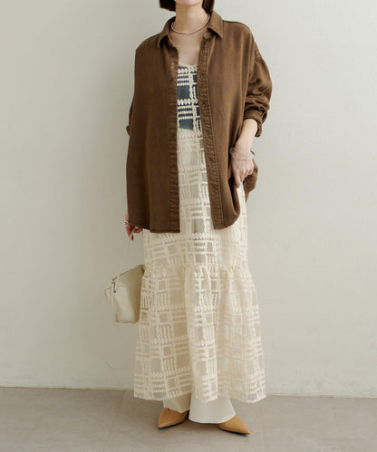 蕾絲吊帶連衣裙