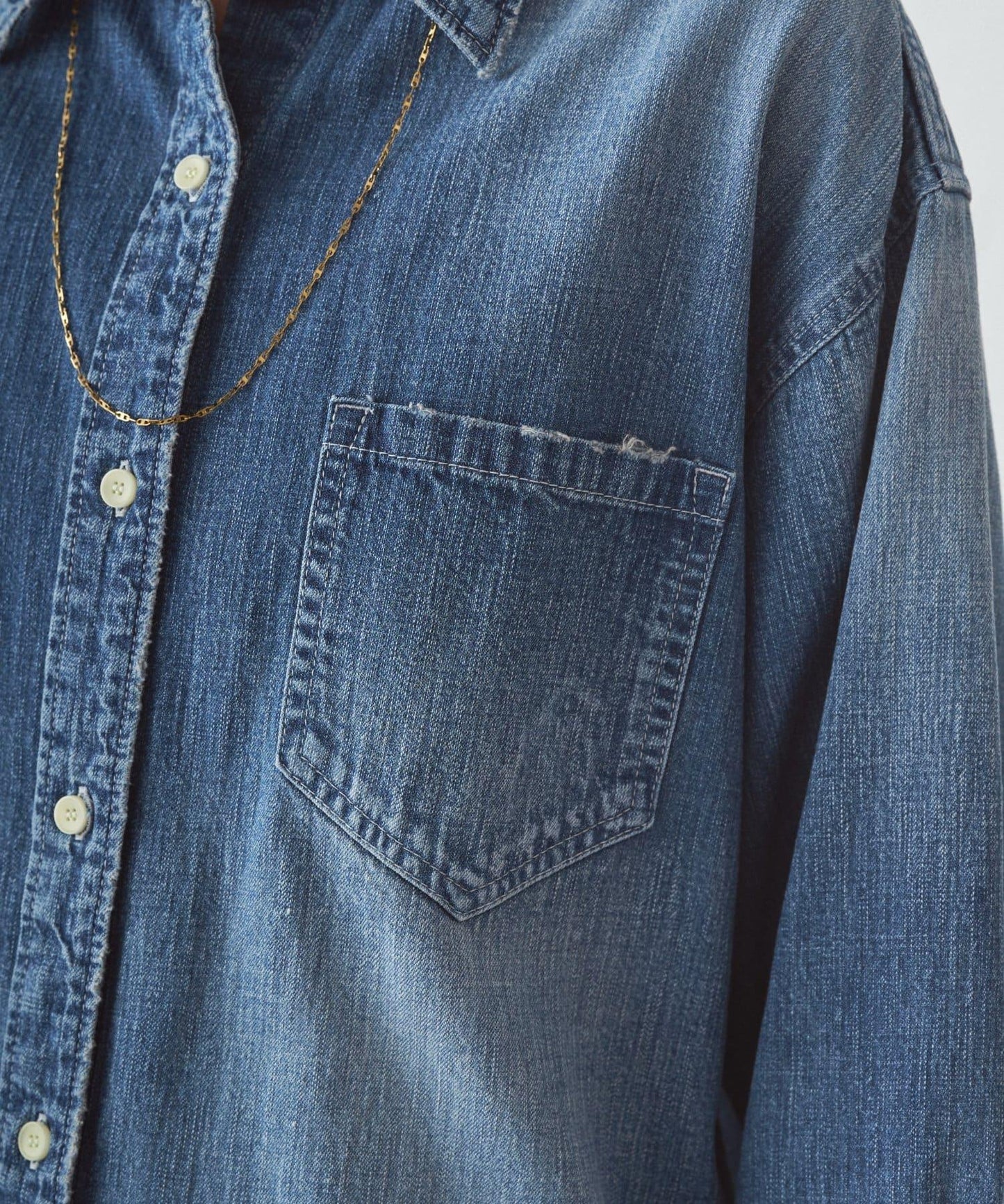 【JAPAN MADE】基礎款牛仔襯衫