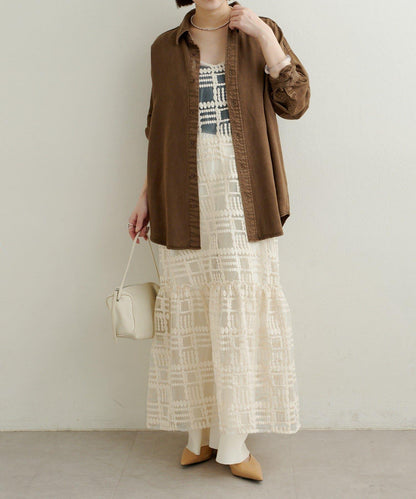 蕾絲吊帶連衣裙