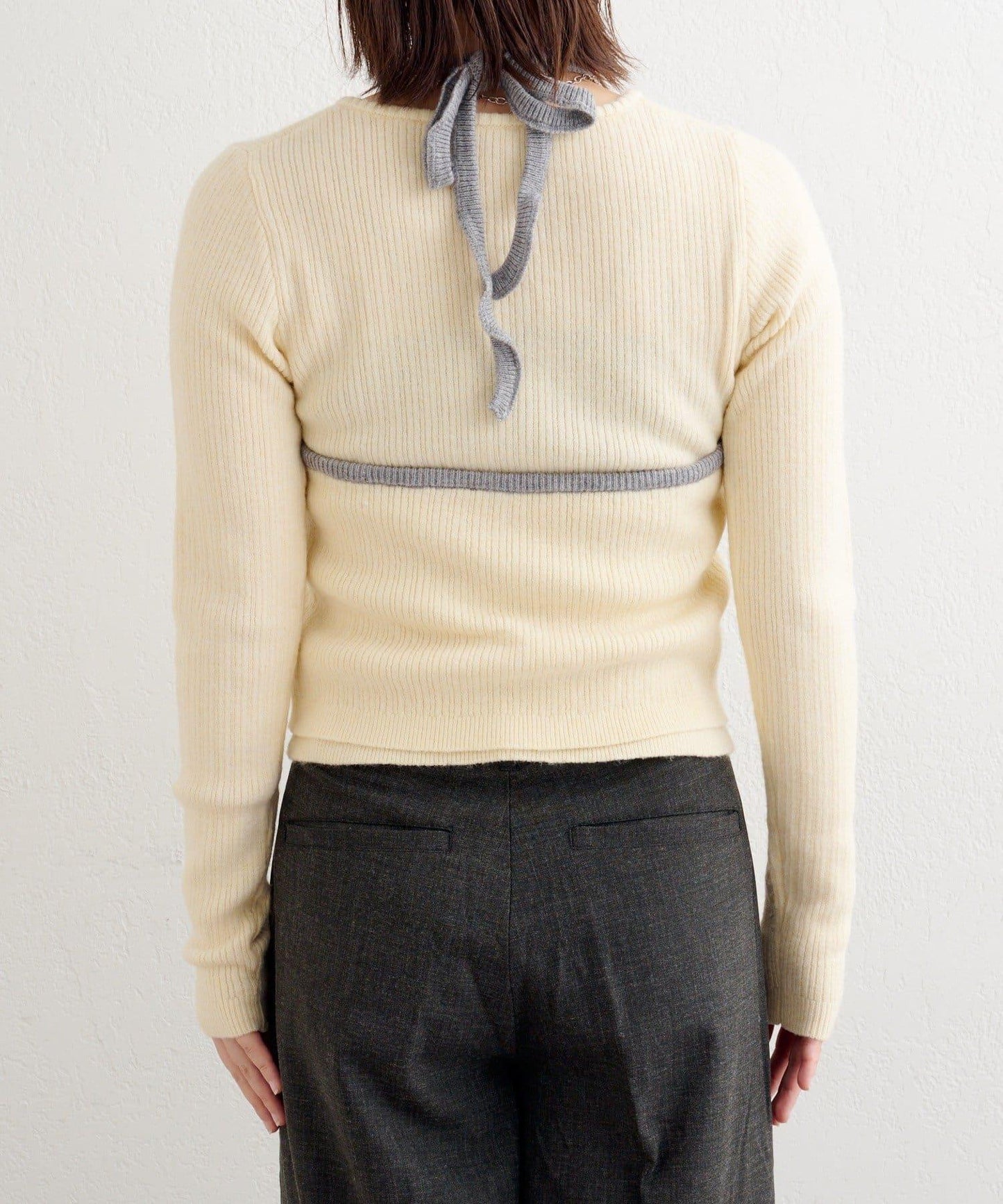 【2WAY】B 吊帶背心套裝開衫