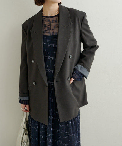 【可成套穿著◎】雙排扣西裝外套