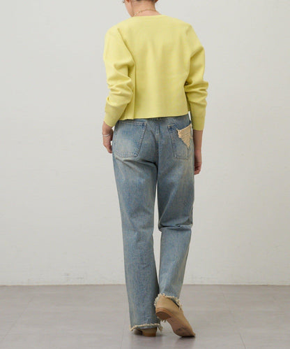 【26SS】棉質針織短款開衫