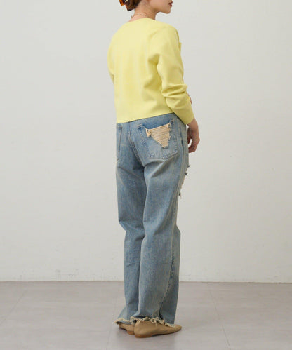 【26SS】棉質針織短款開衫