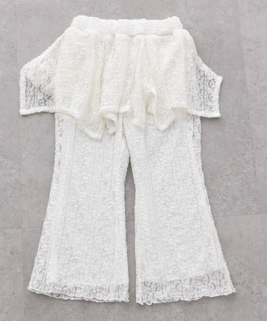 【KIDS】蕾絲拼接下襬疊穿褲≪有大童尺碼≫