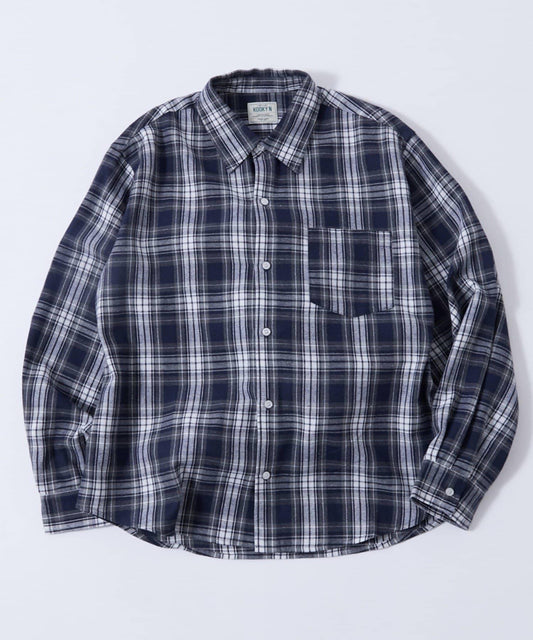 KOOKY'N法蘭絨格子襯衫