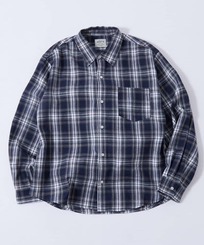 KOOKY'N法蘭絨格子襯衫