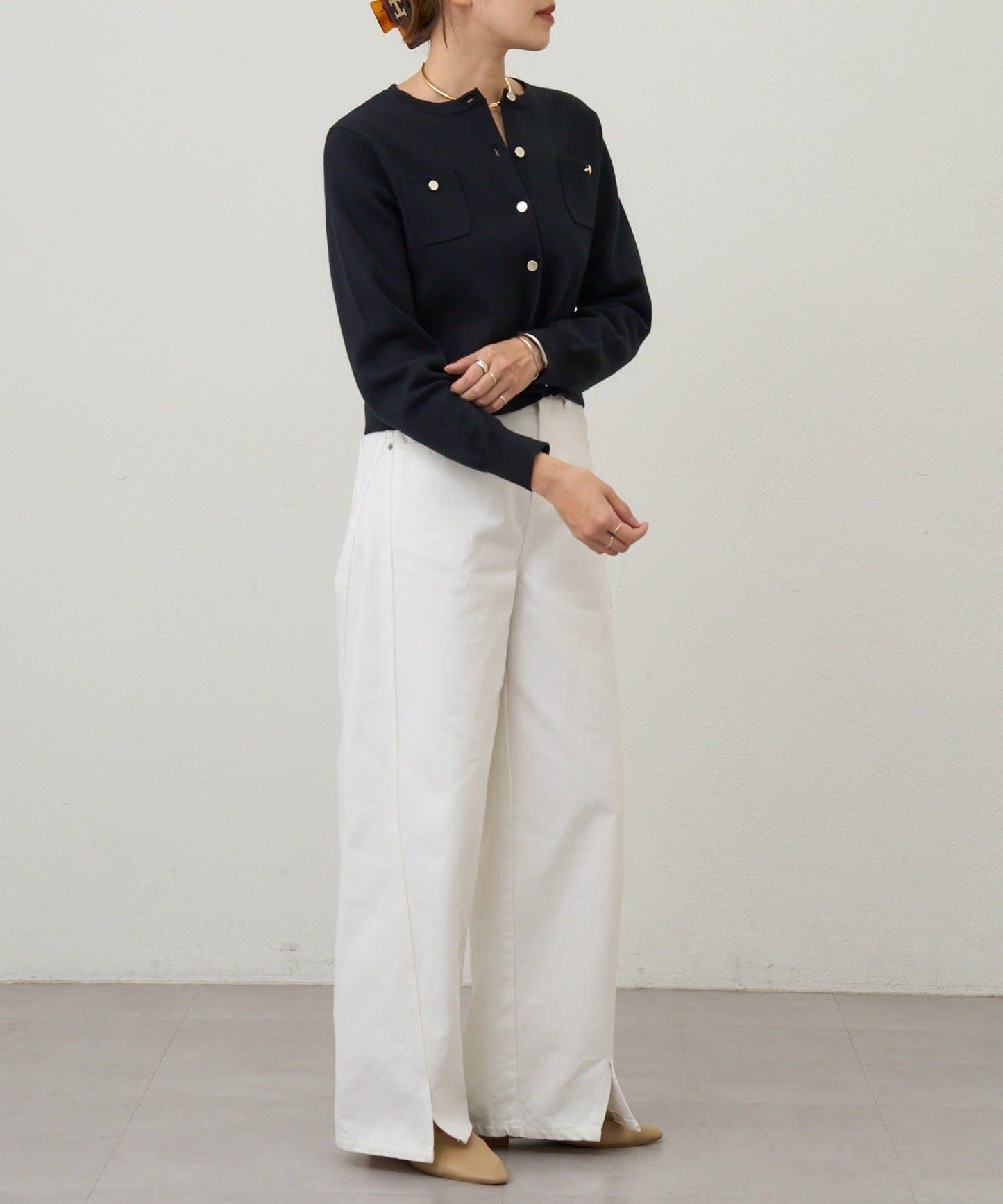 【26SS】棉質針織短款開衫