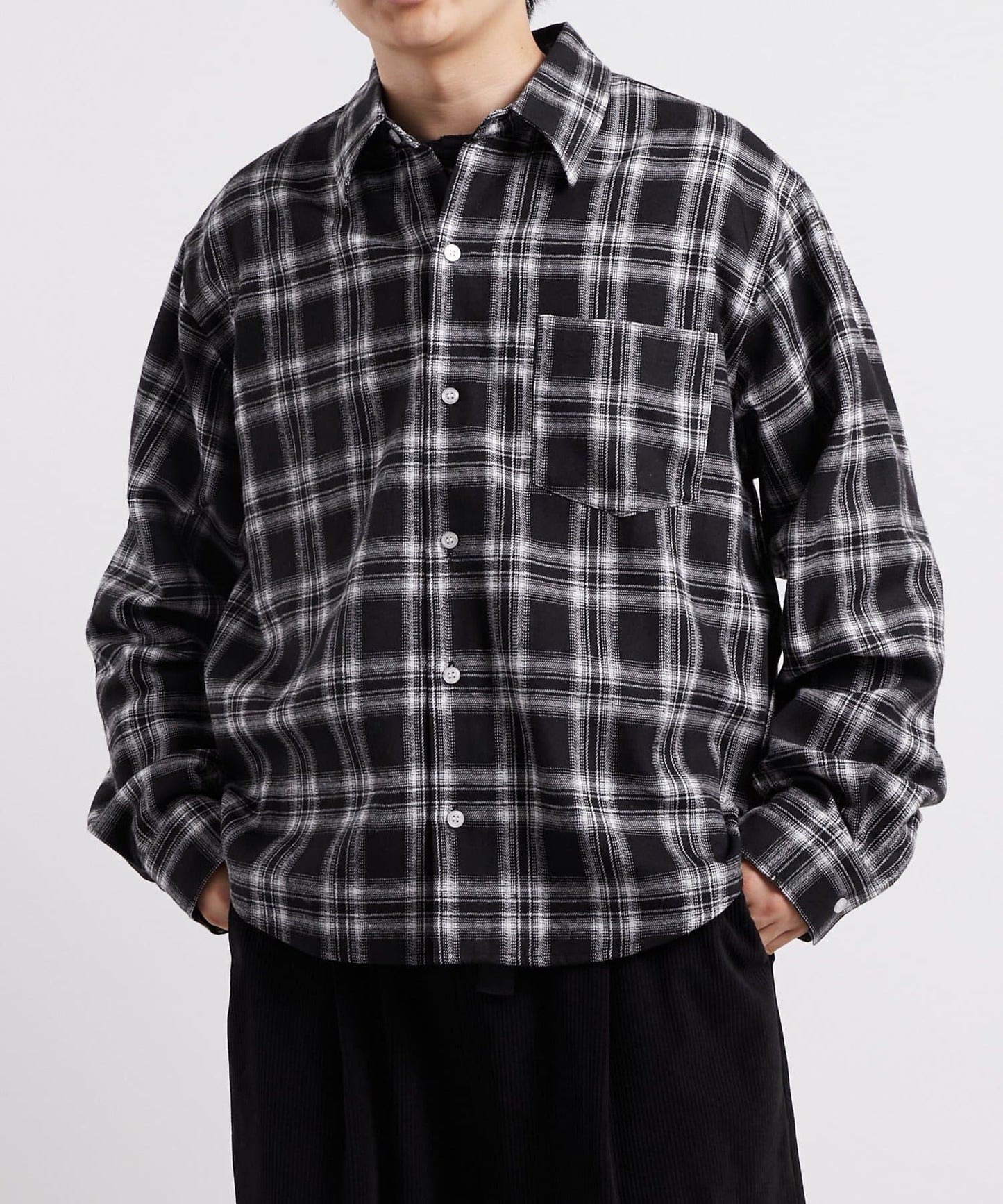 KOOKY'N法蘭絨格子襯衫