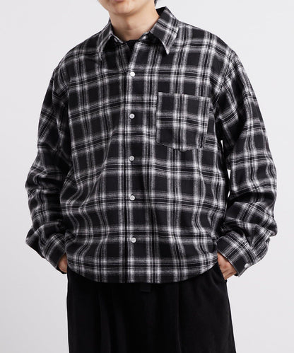 KOOKY'N法蘭絨格子襯衫