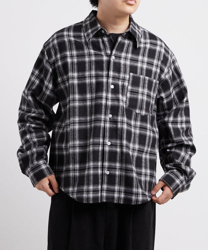 KOOKY'N法蘭絨格子襯衫