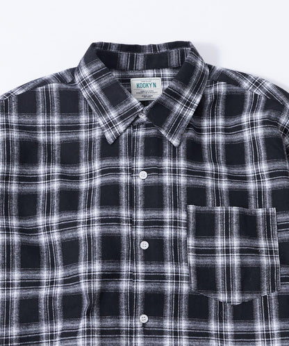 KOOKY'N法蘭絨格子襯衫
