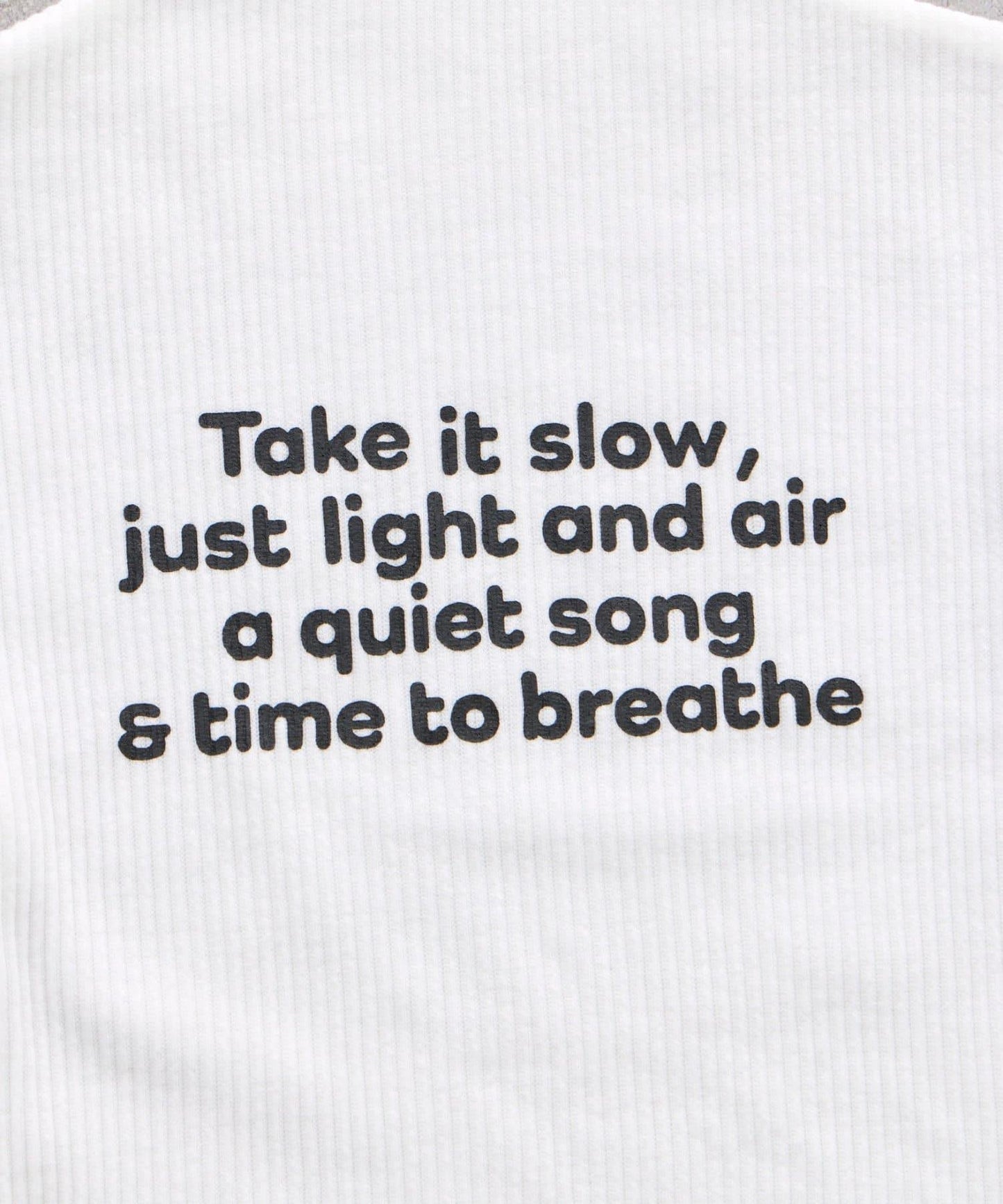 【KIDS】帶層疊網紗的羅紋上衣≪有大童尺碼≫