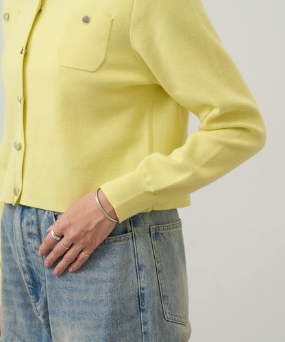 【26SS】棉質針織短款開衫