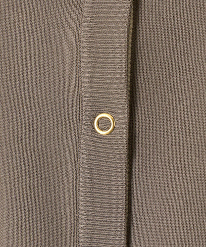 拼接袖網紗兩穿開衫