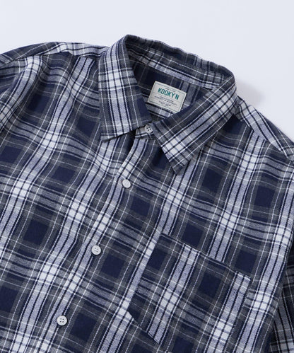 KOOKY'N法蘭絨格子襯衫