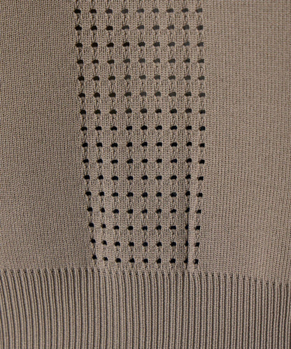 拼接袖網紗兩穿開衫