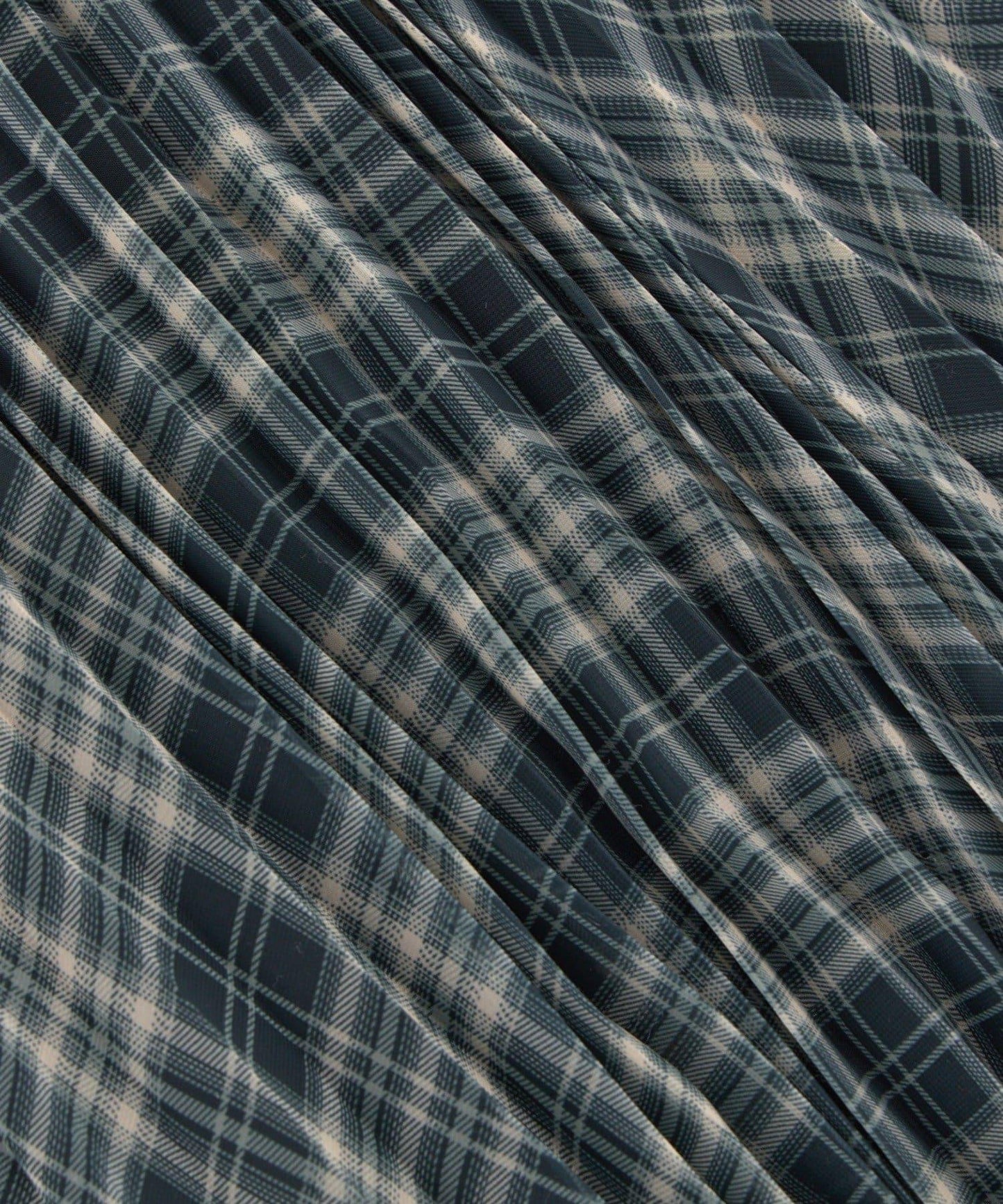 【KIDS】《有青少年尺碼》2WAY百褶格紋拼接裙(OSORO)