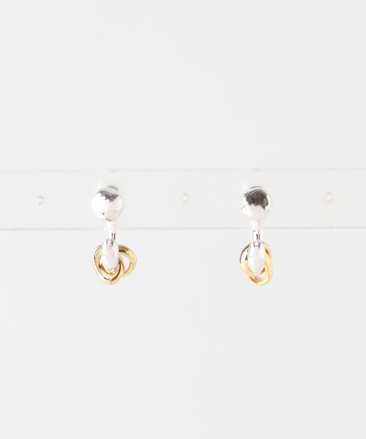 LAPUIS水滴流線圈耳環