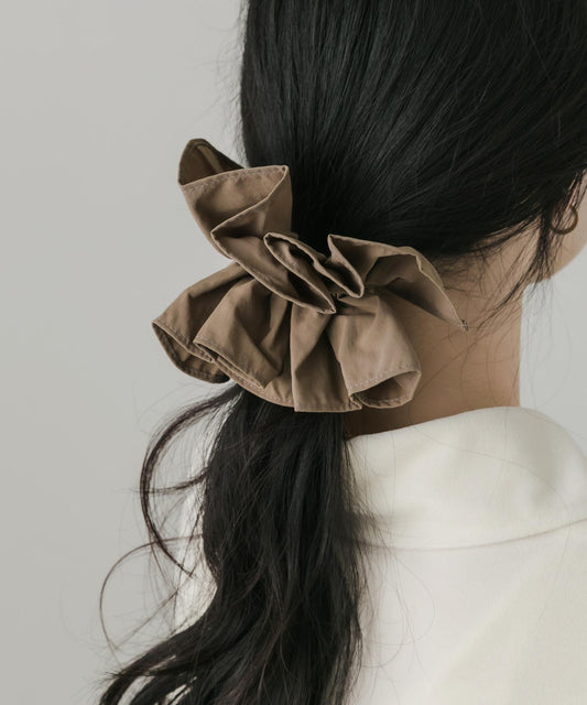 基礎荷葉邊髮圈