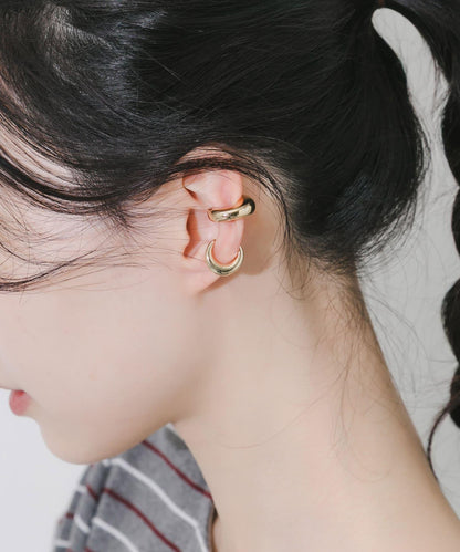 金屬質感豐盈感2件套耳夾